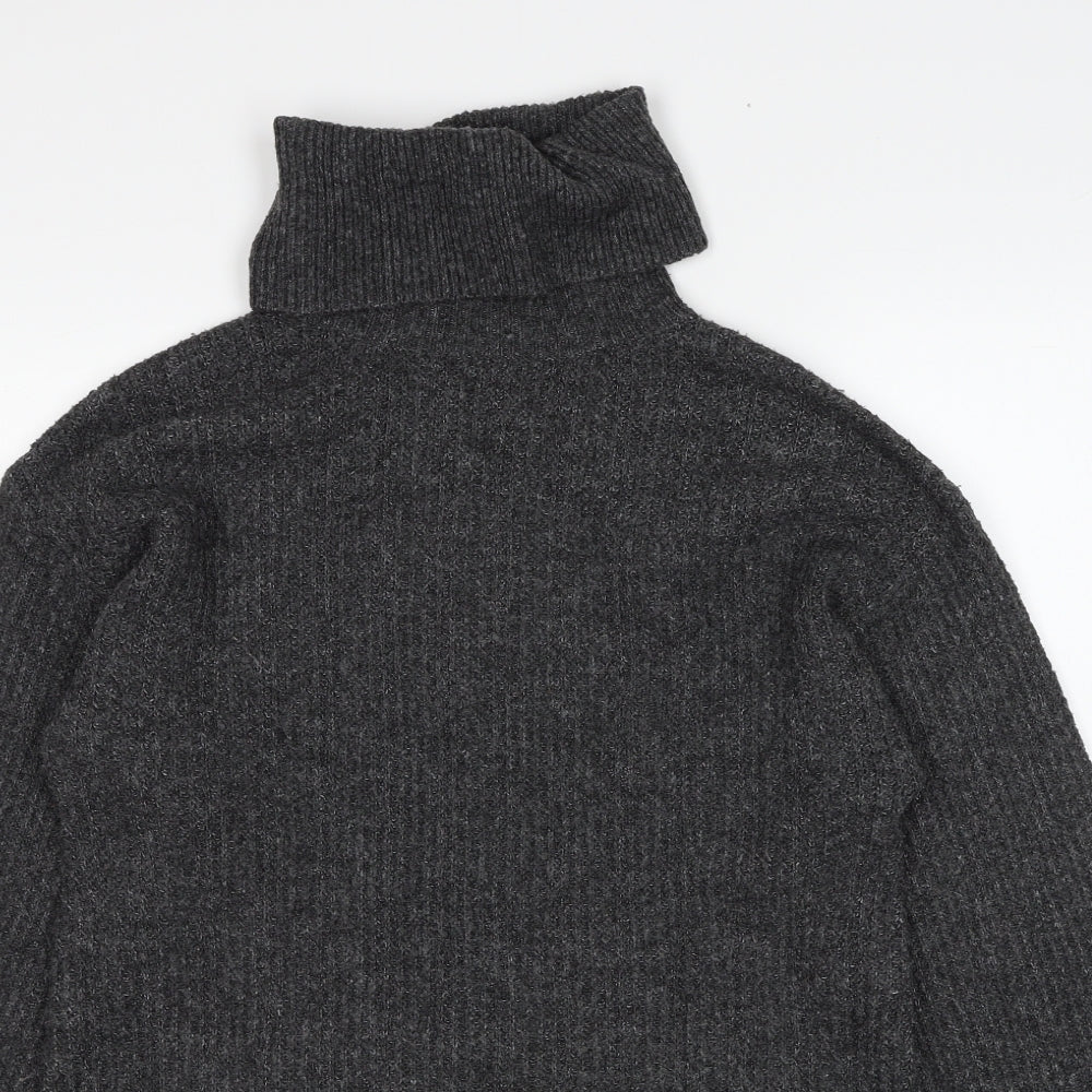 Womens UK Size XS Topshop Grey Pullover Jumper