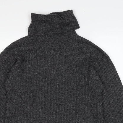 Womens UK Size XS Topshop Grey Pullover Jumper