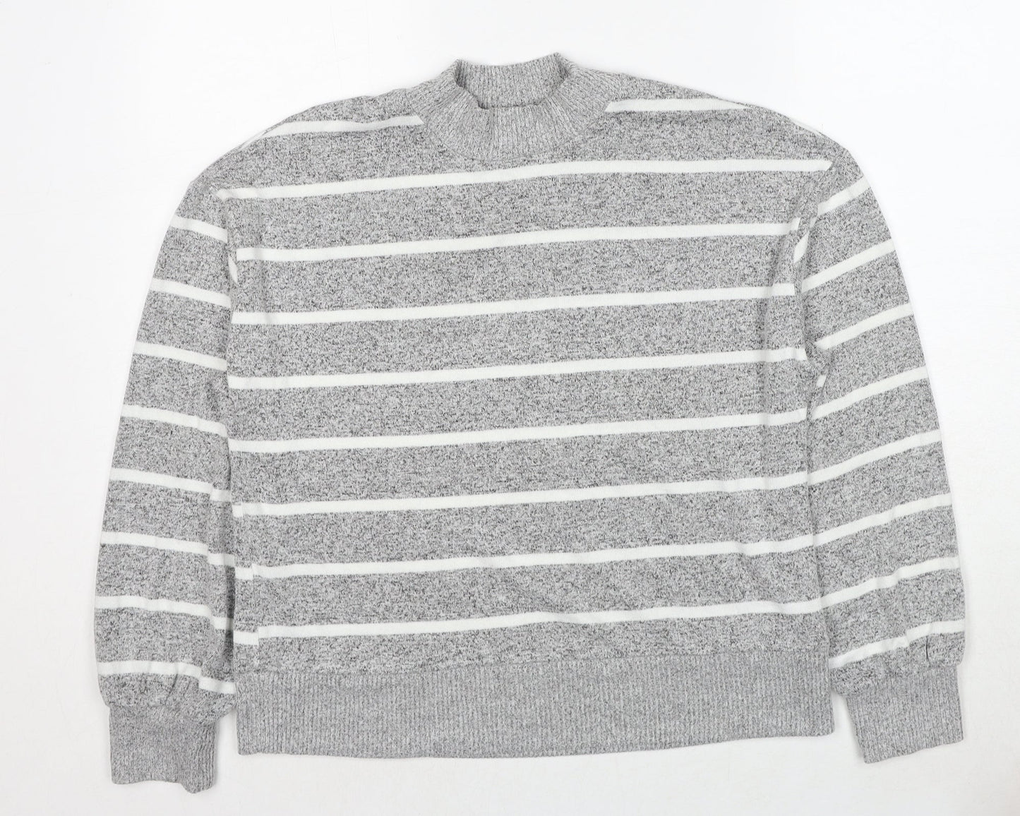 Womens UK Size 10 Marks and Spencer Grey Pullover Jumper