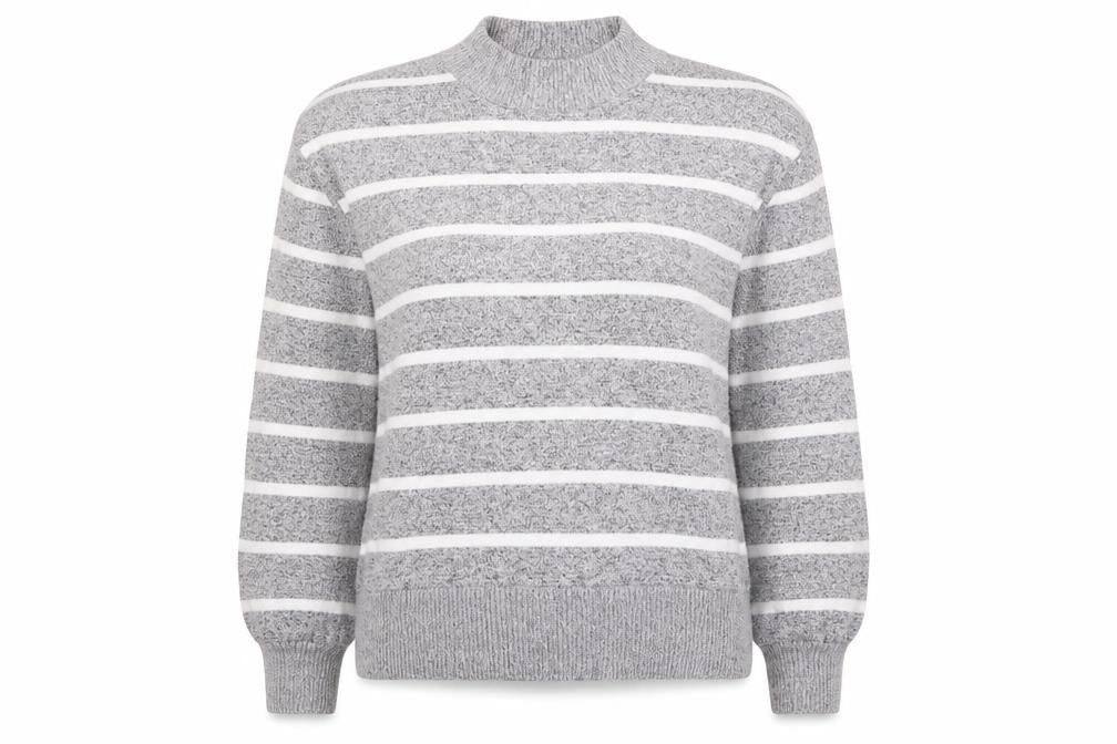 Womens UK Size 10 Marks and Spencer Grey Pullover Jumper