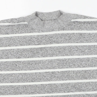 Womens UK Size 10 Marks and Spencer Grey Pullover Jumper