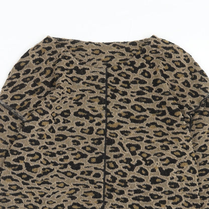 Womens UK Size 6 Marks and Spencer Brown Pullover Jumper