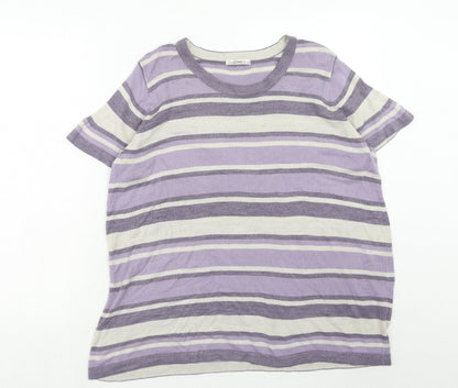 Womens UK Size 20 Marks and Spencer Purple Pullover Jumper