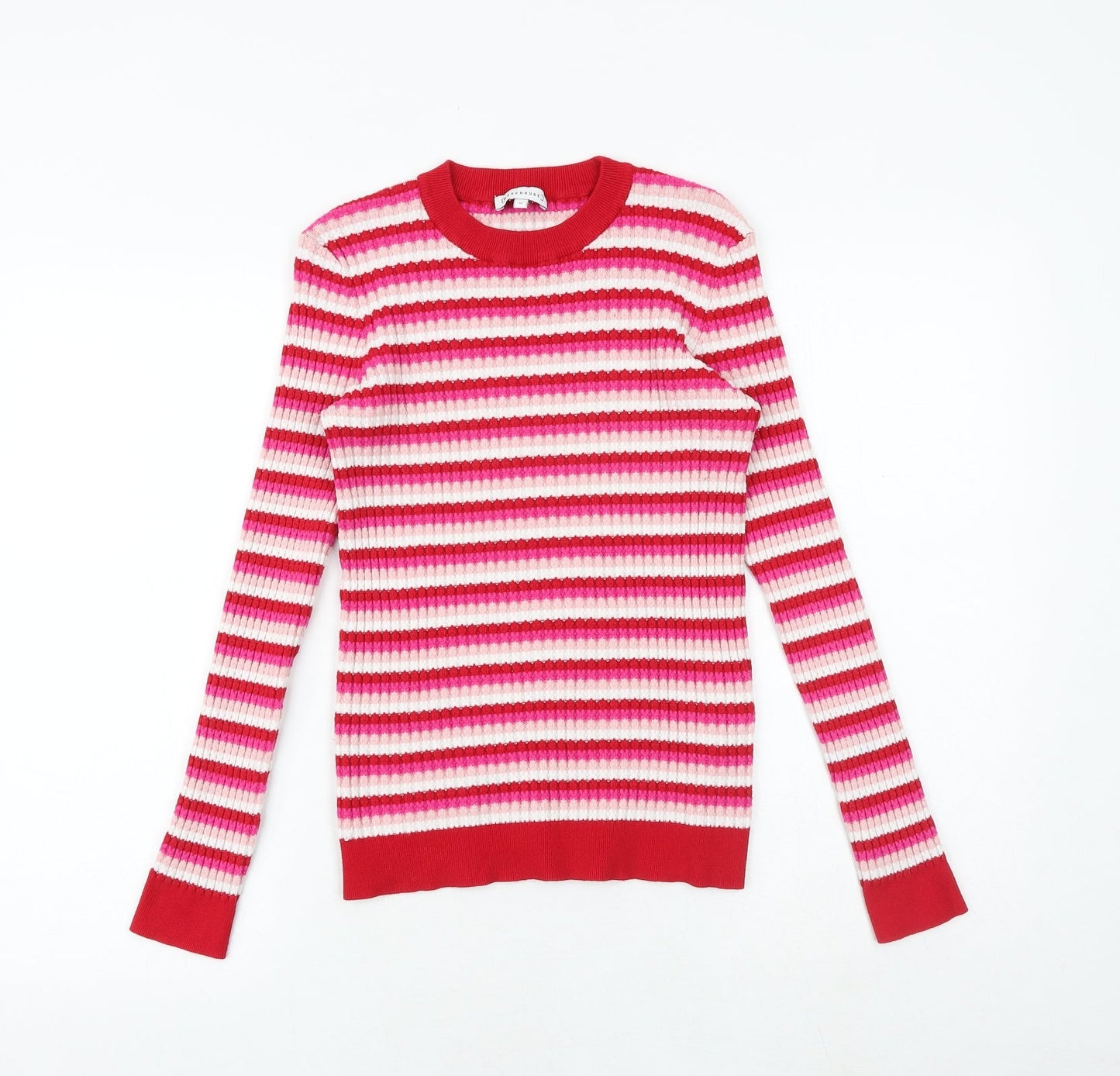 Womens UK Size 16 Warehouse Multicoloured Pullover Jumper