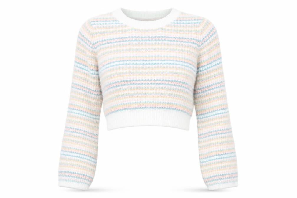 Womens UK Size M PRETTYLITTLETHING Multicoloured Pullover Jumper