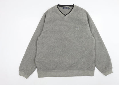 Mens UK Size M Maine Grey Pullover Sweatshirt