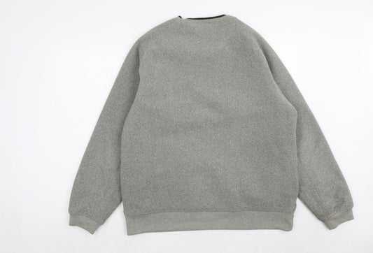 Mens UK Size M Maine Grey Pullover Sweatshirt