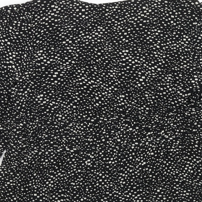 Womens UK Size 12 Per Una Black Basic Blouse