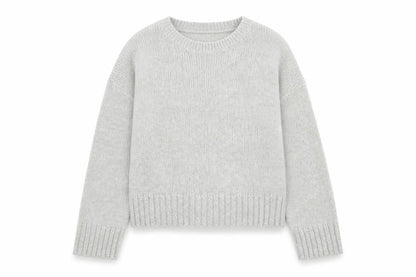 Womens UK Size S New Look Grey Pullover Jumper