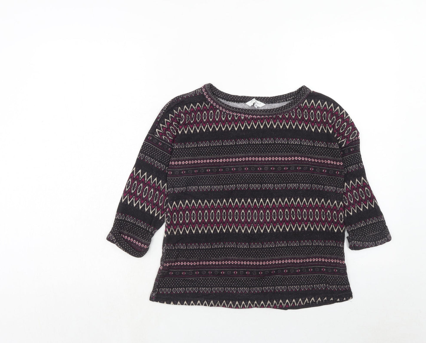 Womens UK Size 10 New Look Purple Pullover Jumper
