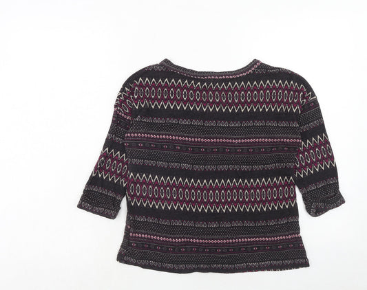 Womens UK Size 10 New Look Purple Pullover Jumper