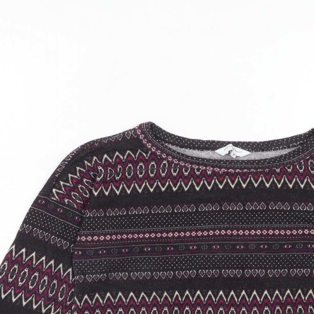 Womens UK Size 10 New Look Purple Pullover Jumper