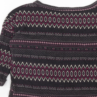 Womens UK Size 10 New Look Purple Pullover Jumper