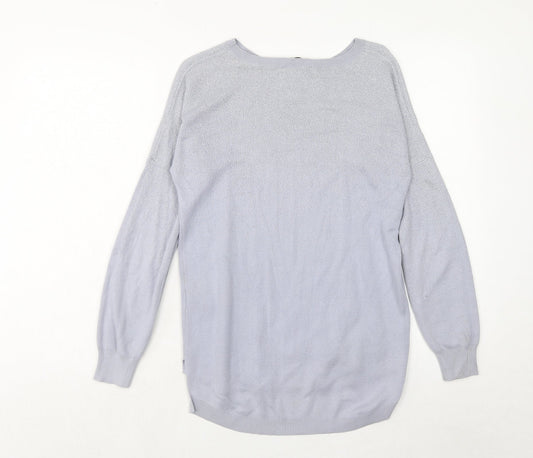 Womens UK Size S Oasis Purple Pullover Jumper