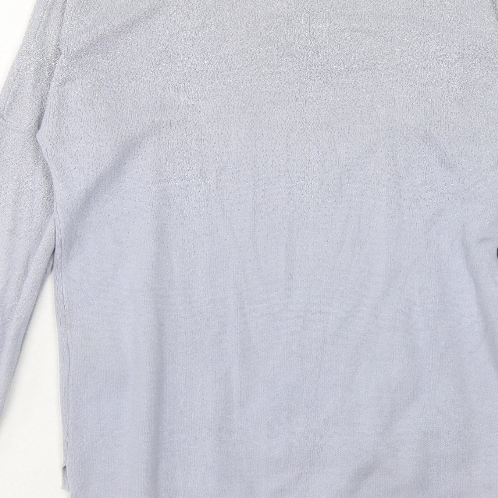 Womens UK Size S Oasis Purple Pullover Jumper