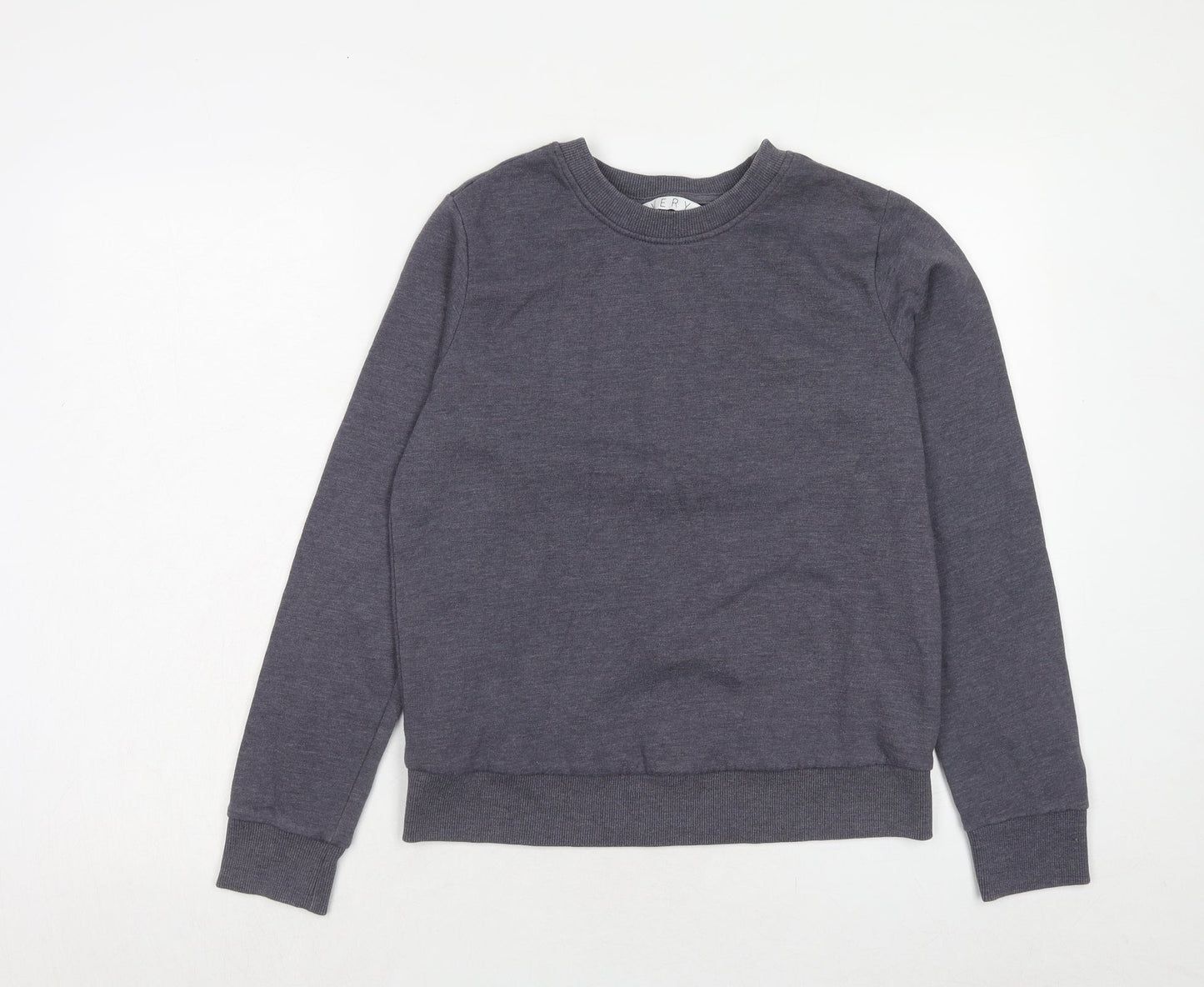 Very Womens Blue Polyester Pullover Sweatshirt Size 10 Pullover