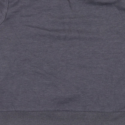 Very Womens Blue Polyester Pullover Sweatshirt Size 10 Pullover