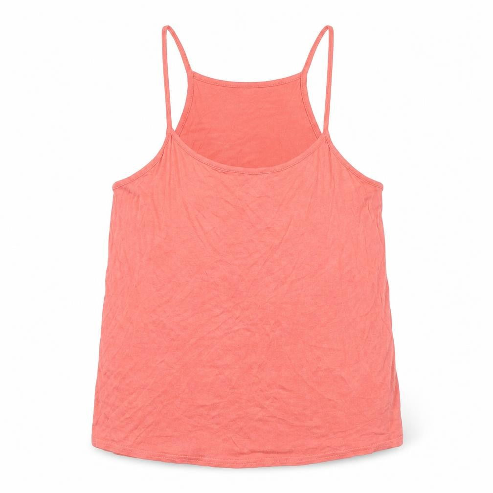 Womens UK Size 10 Topshop Pink Basic Tank