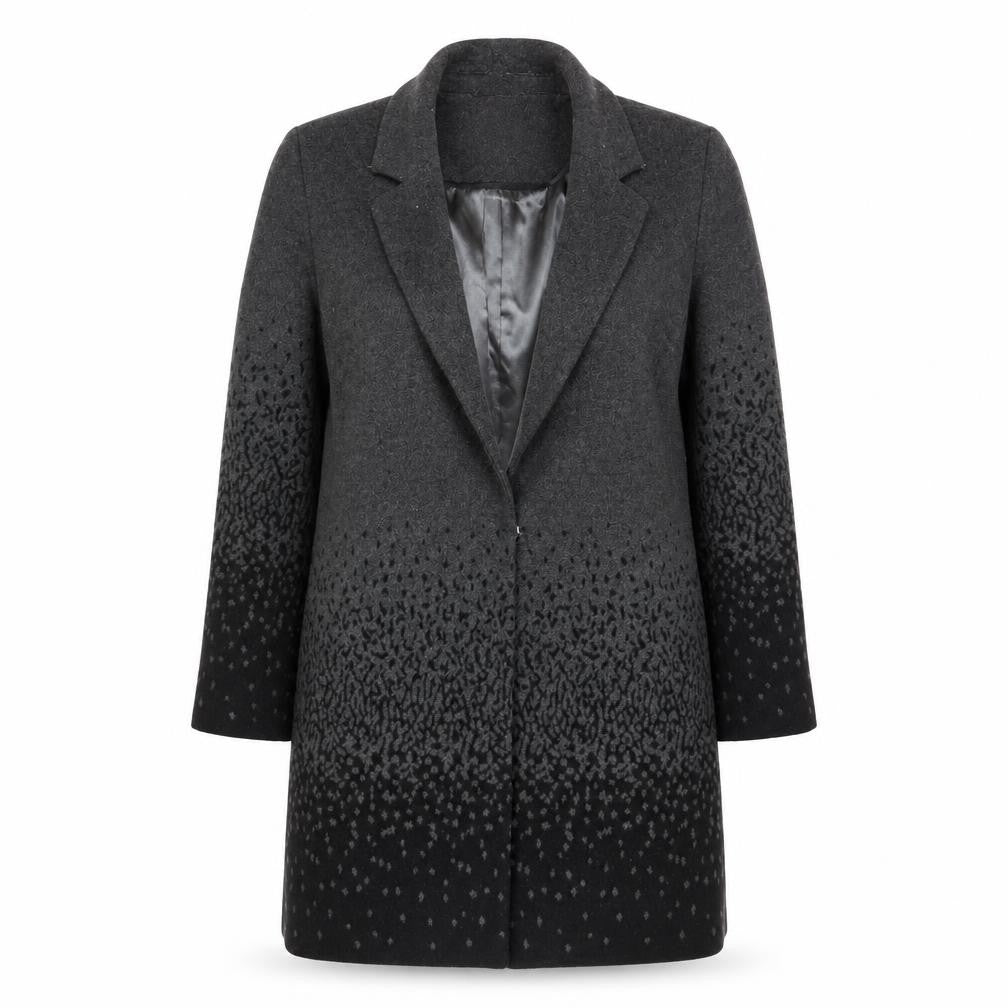 Womens UK Size 16 Betty Jackson Grey Overcoat