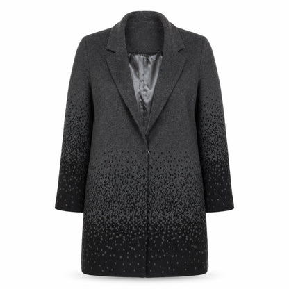 Womens UK Size 16 Betty Jackson Grey Overcoat