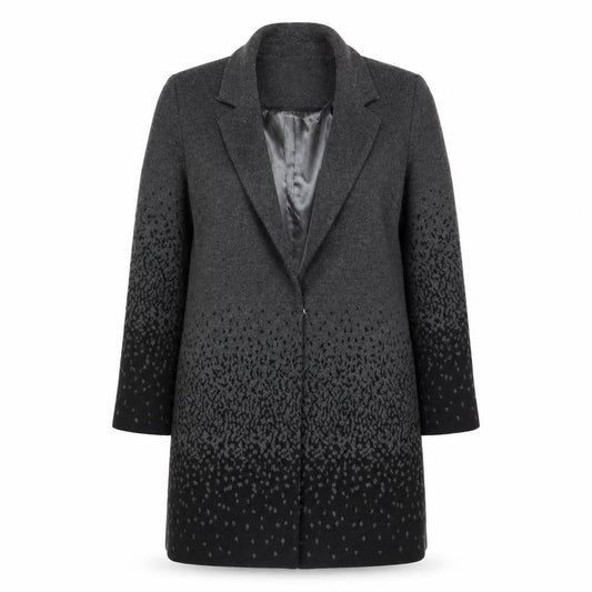 Womens UK Size 16 Betty Jackson Grey Overcoat