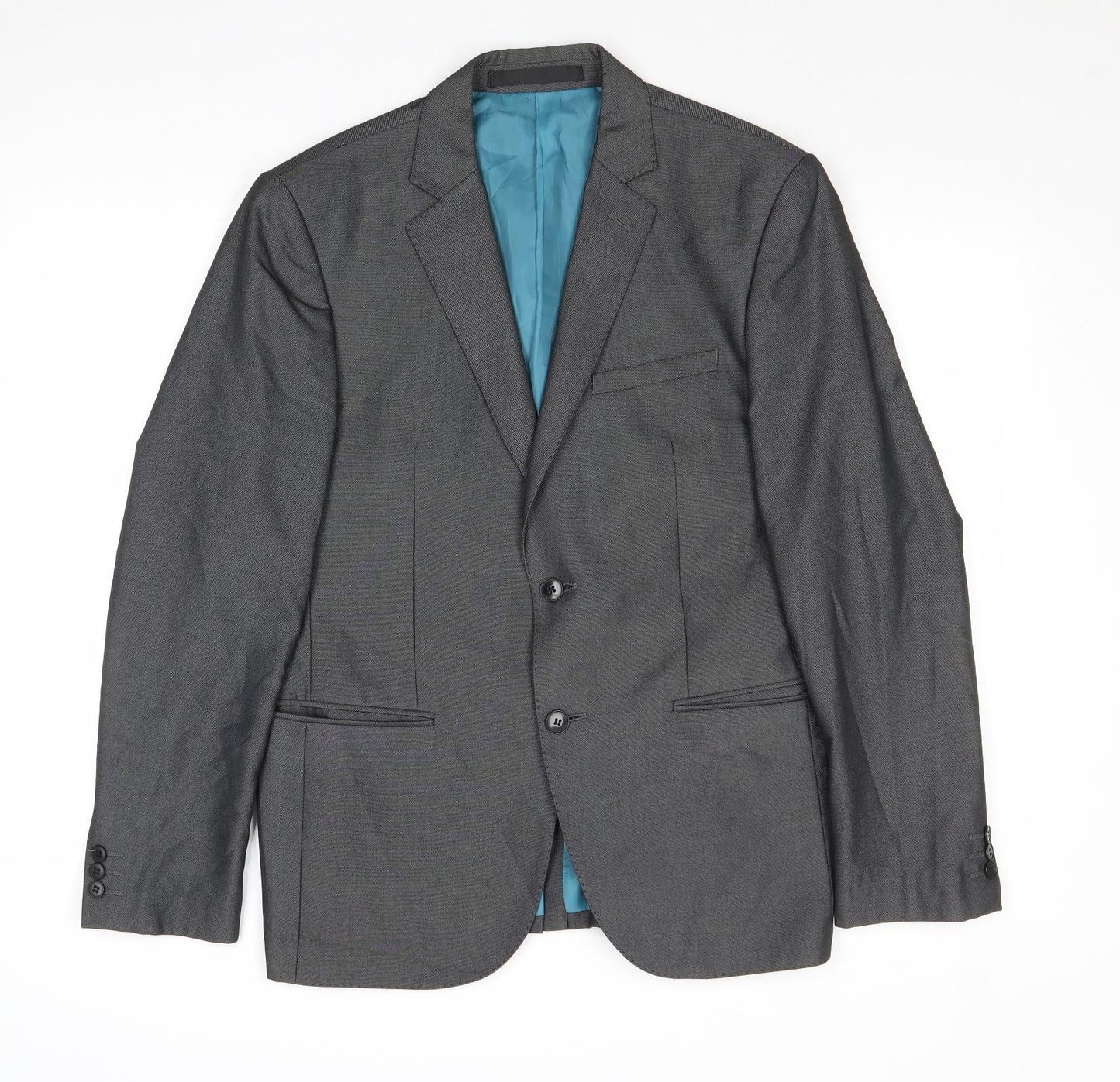 Mens UK Size 38 Marks and Spencer Regular Grey Suit Jacket