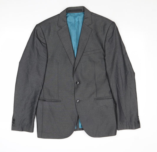 Mens UK Size 38 Marks and Spencer Regular Grey Suit Jacket