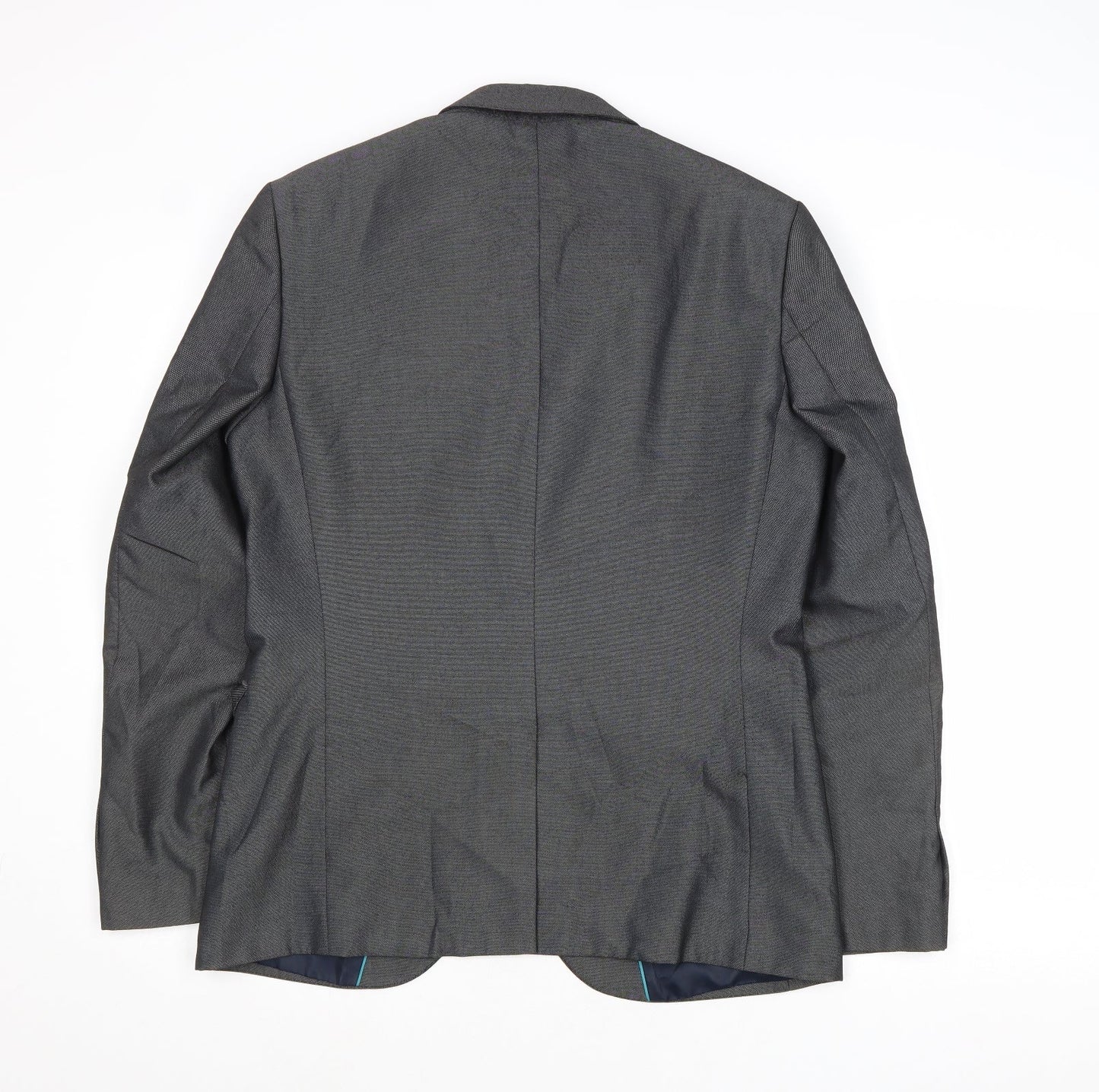 Mens UK Size 38 Marks and Spencer Regular Grey Suit Jacket