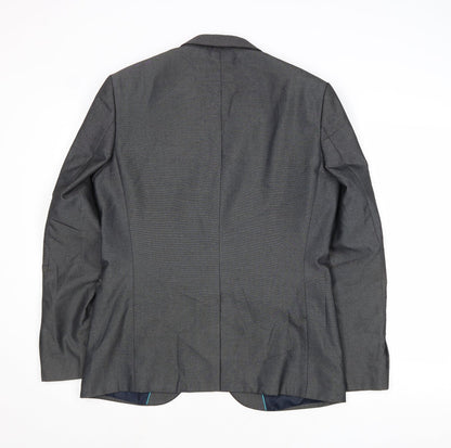Mens UK Size 38 Marks and Spencer Regular Grey Suit Jacket