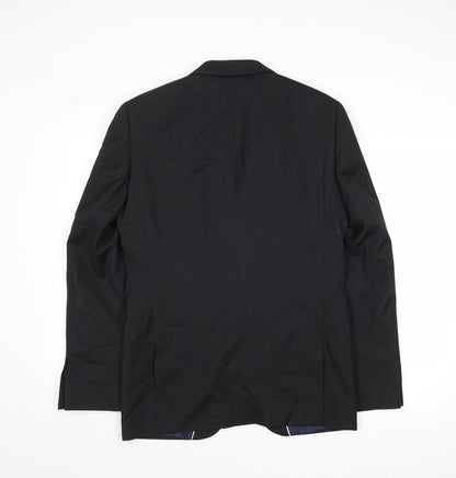 Mens UK Size 38 NEXT Regular Black Suit Jacket