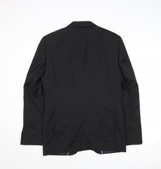 Mens UK Size 38 NEXT Regular Black Suit Jacket