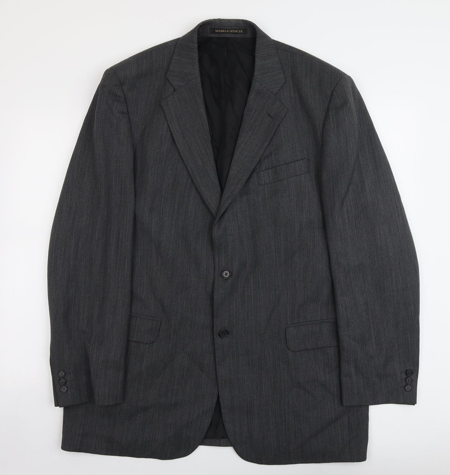 Mens UK Size L Marks and Spencer Regular Grey Suit Jacket