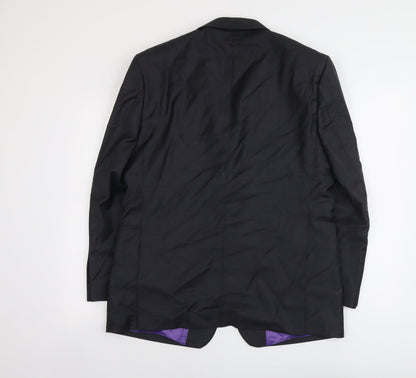 Mens UK Size L Greenwoods Regular Grey Suit Jacket