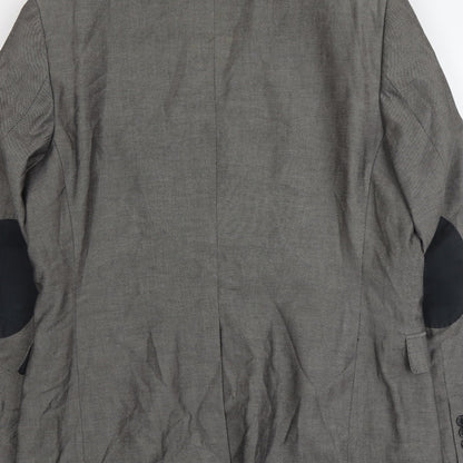 Mens UK Size L H&M Regular Grey Suit Jacket