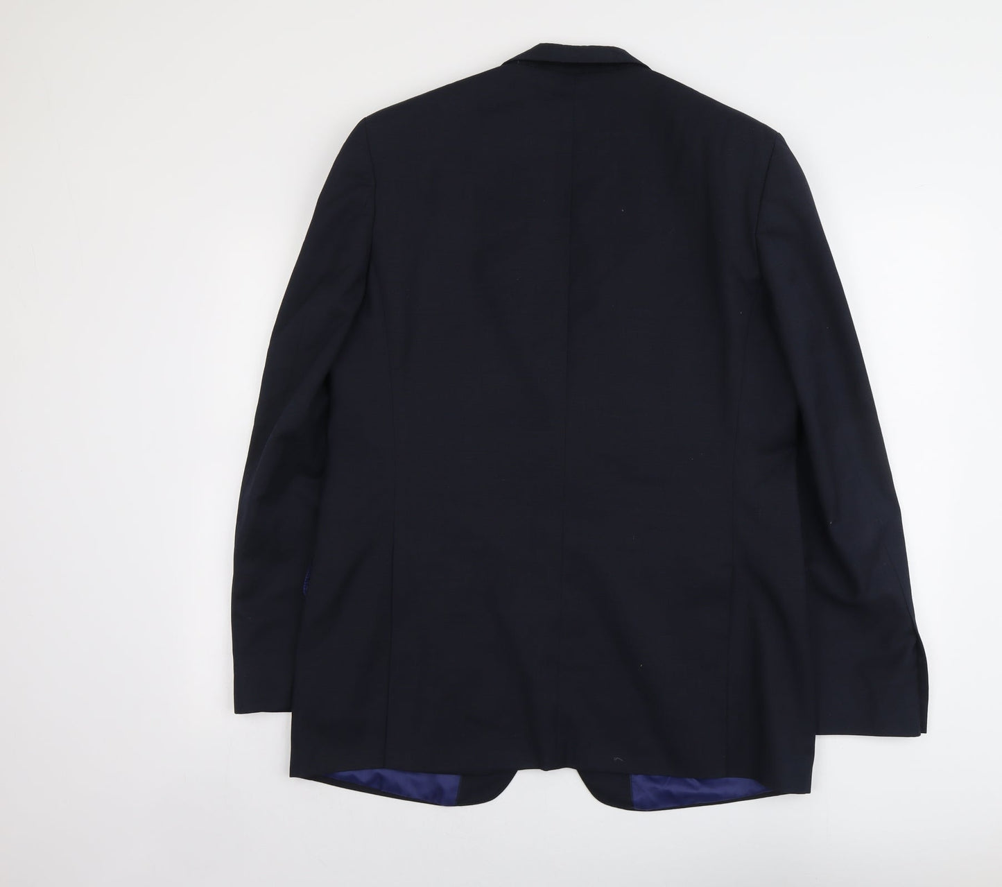 Mens UK Size L Marks and Spencer Regular Blue Suit Jacket