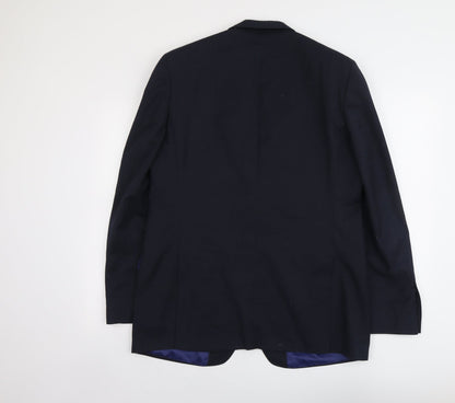 Mens UK Size L Marks and Spencer Regular Blue Suit Jacket