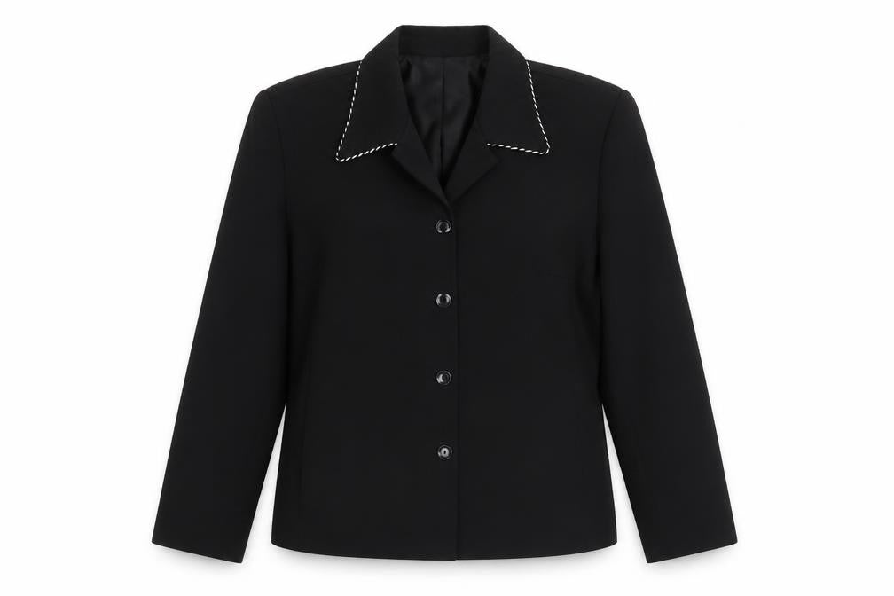 Womens UK Size 14 Lakeland Regular Black Blazer