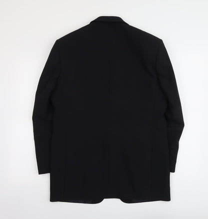 Mens UK Size M Greenwoods Regular Blue Suit Jacket