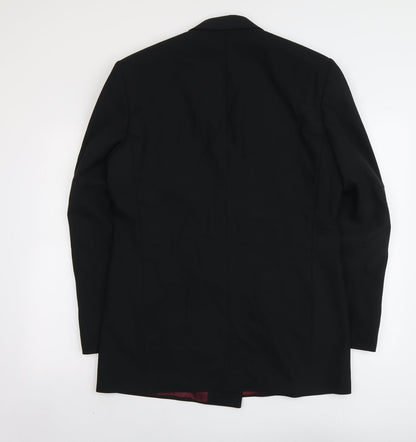 Mens UK Size L Marks and Spencer Regular Black Suit Jacket