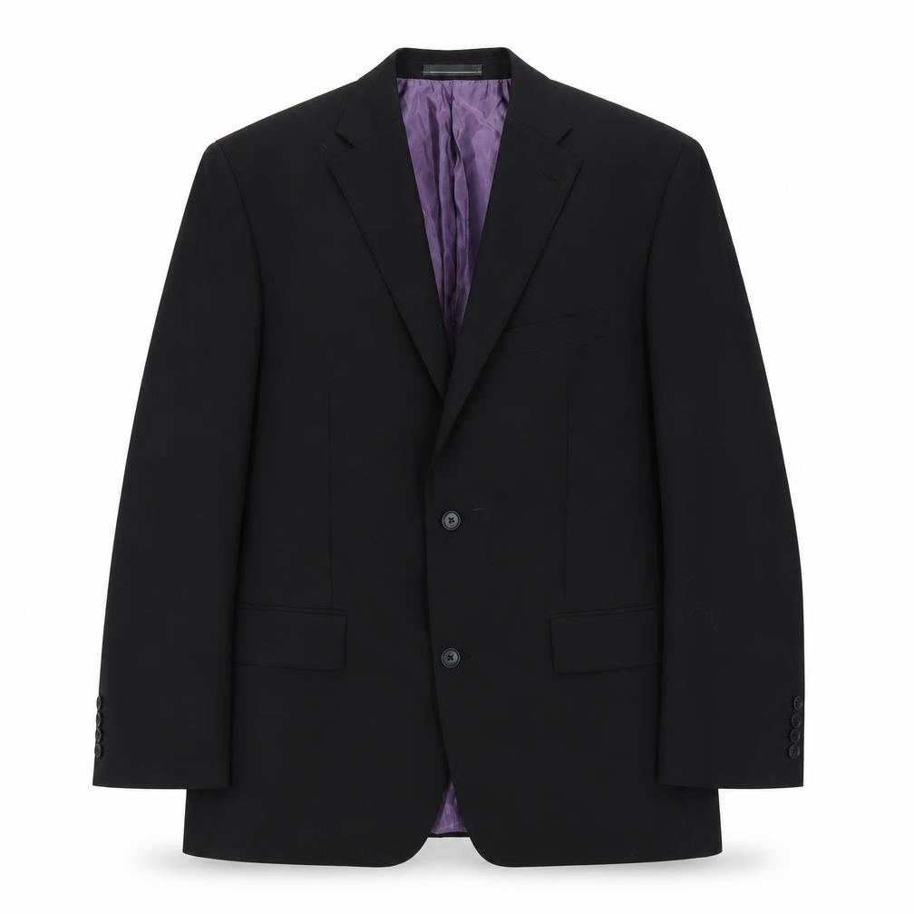 Mens UK Size L Greenwoods Regular Black Suit Jacket