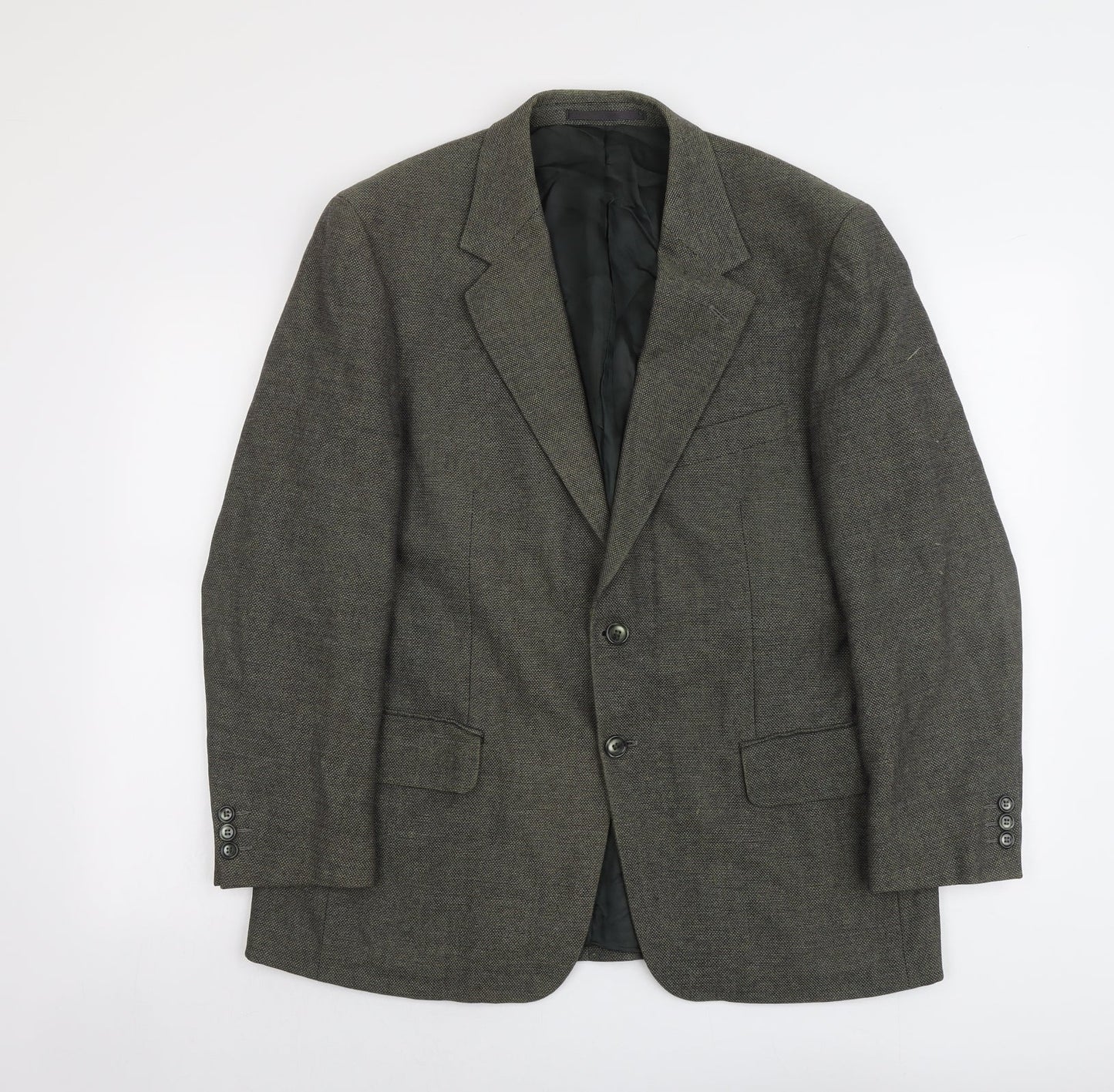 Mens UK Size L Brook Taverner Regular Green Suit Jacket