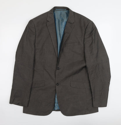 Mens UK Size L NEXT Regular Brown Suit Jacket