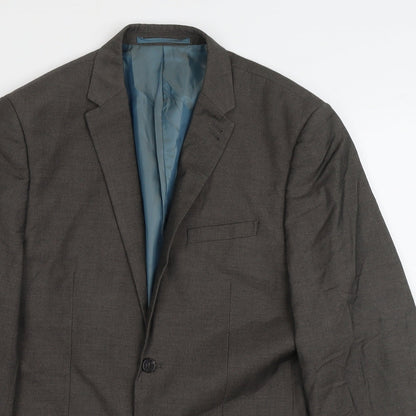 Mens UK Size L NEXT Regular Brown Suit Jacket