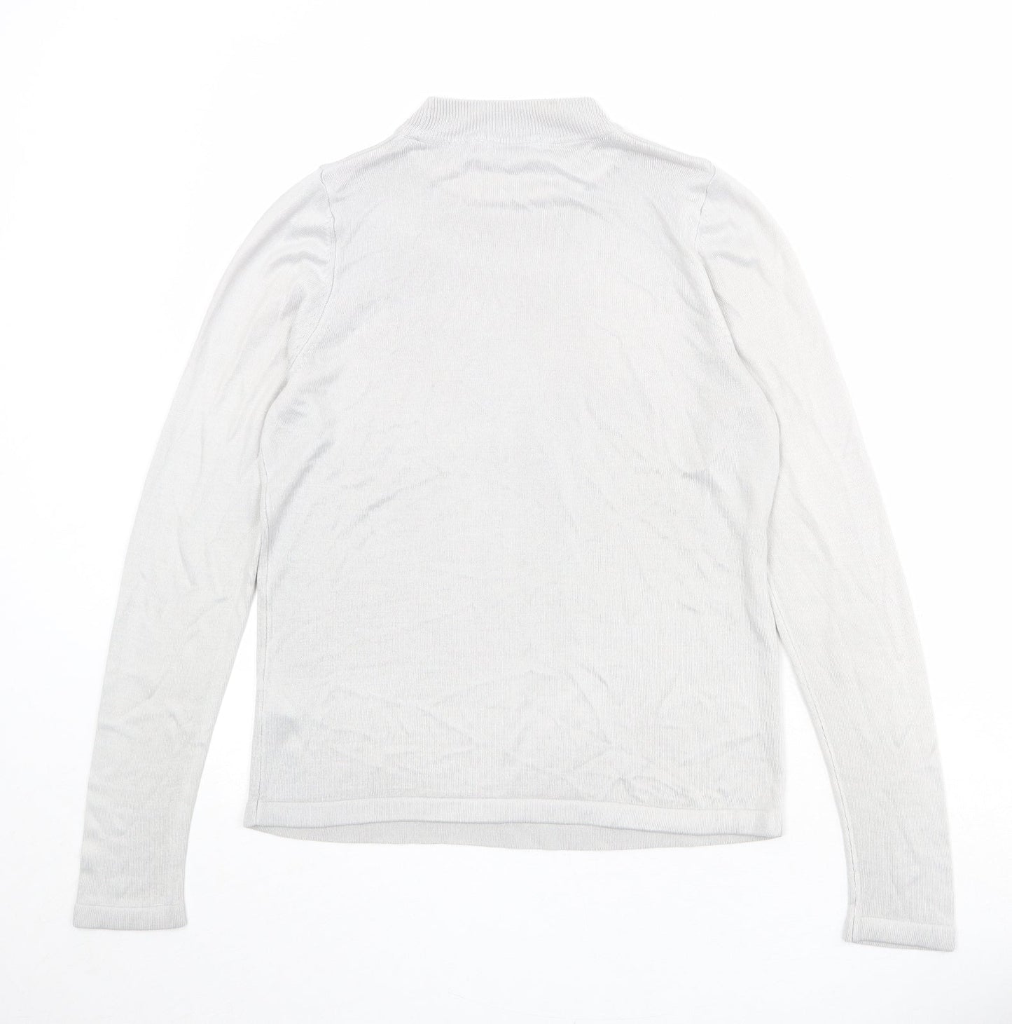 Womens UK Size 12 Marks and Spencer Grey Pullover Jumper