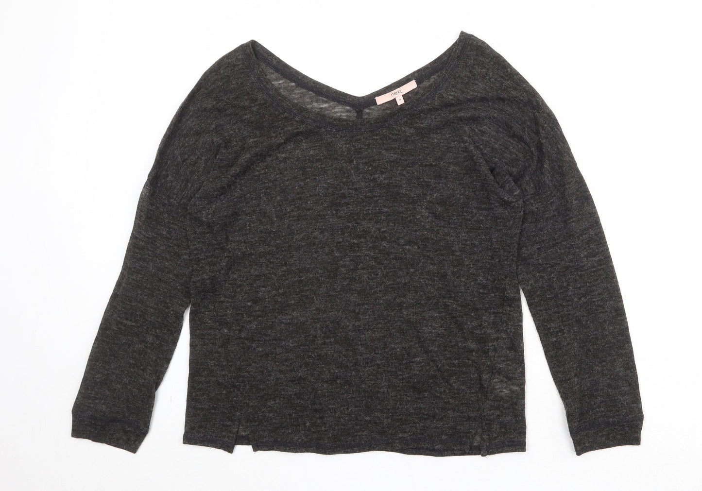 Womens UK Size 12 NEXT Black Pullover Jumper