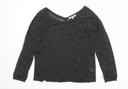 Womens UK Size 12 NEXT Black Pullover Jumper