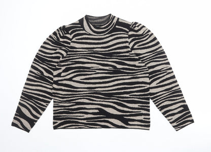 Womens UK Size M NEXT Black Pullover Jumper