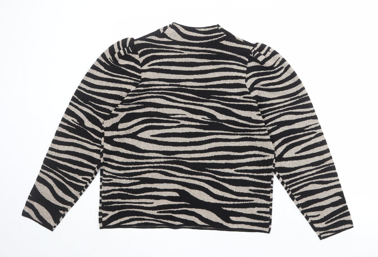 Womens UK Size M NEXT Black Pullover Jumper