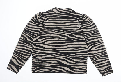 Womens UK Size M NEXT Black Pullover Jumper