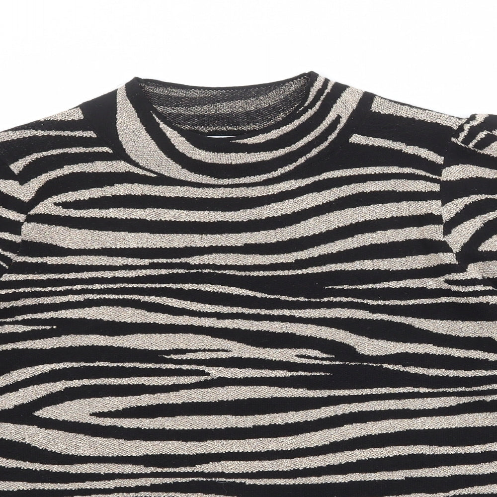 Womens UK Size M NEXT Black Pullover Jumper